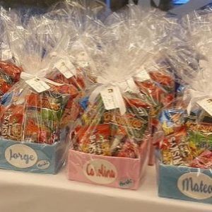 Empaquetado regalo+chuches