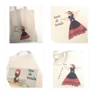 Tote bag diseño Ay lalelo impreso