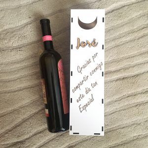 Caja para botella de vino