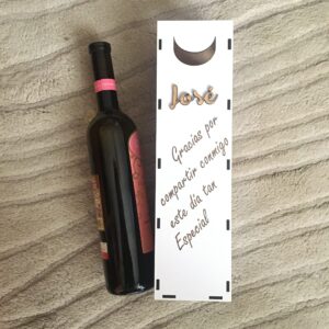 Caja para botella de vino