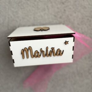 Cofre / Joyero de madera