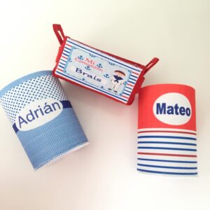 Varios modelos de Lapiceros o mini cesta fieltro impreso