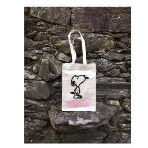 Tote bag Algodón modelo Snoopy