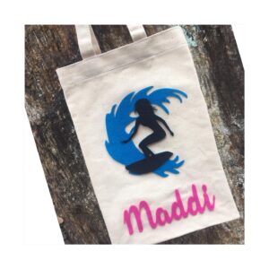 Tote bag Algodón modelo Ondas