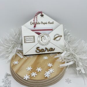 Sobre carta personalizada de papá noel