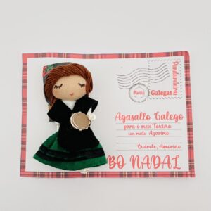 Broche Muñeca Gallega pandeireteira