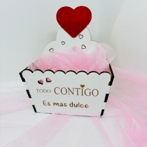 Caja cup cake