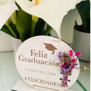 Placa graduación